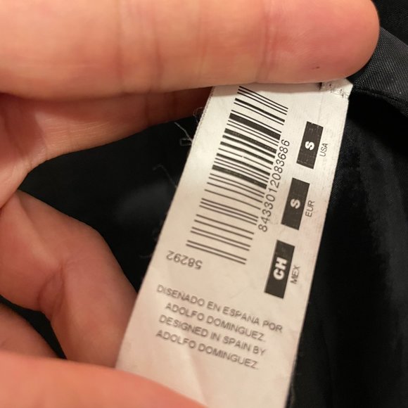 Adolfo Dominguez Women Wool Coat Size 8 Medium - Picture 12 of 12